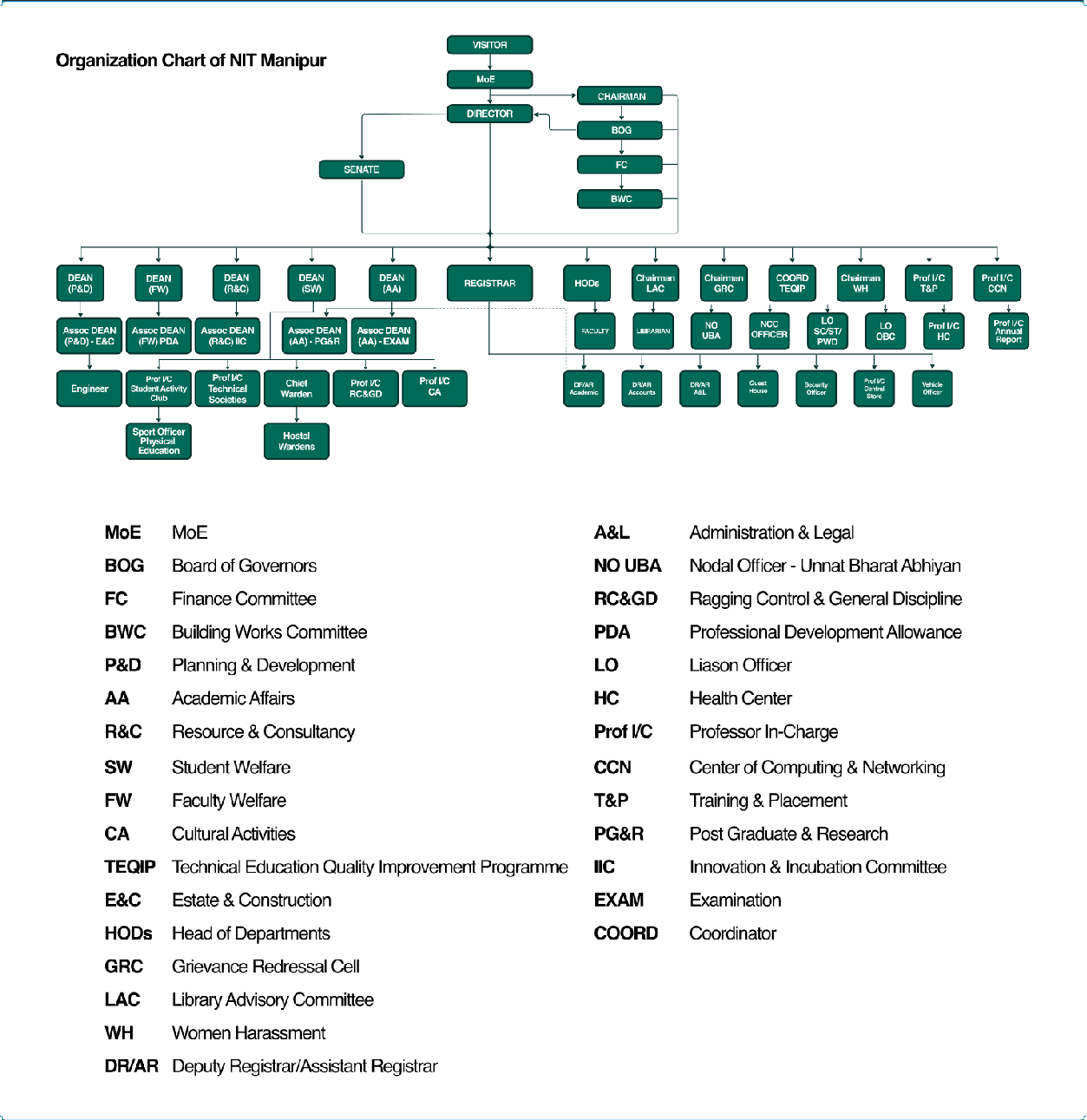 Organisation Chart